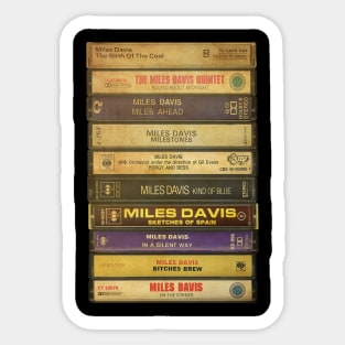 Retro Greatest Jazz - Cassette Style Sticker